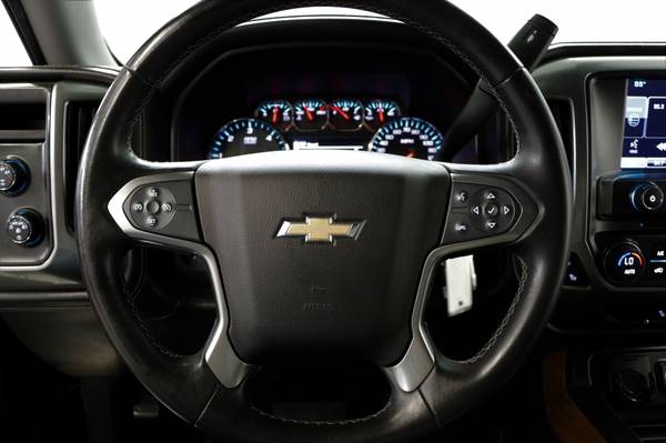 SPORTY Black SILVERADO 2015 Chevrolet 1500 LTZ 4X4 4WD Crew Cab for sale in clinton, OK – photo 7