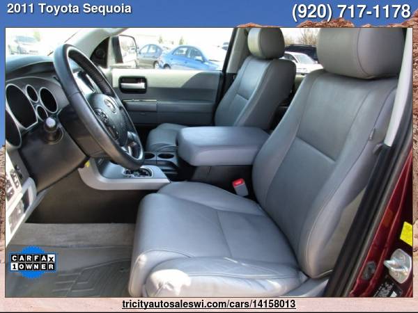 2011 TOYOTA SEQUOIA LIMITED 4X4 4DR SUV (5 7L V8 FFV) Family owned for sale in MENASHA, WI – photo 12