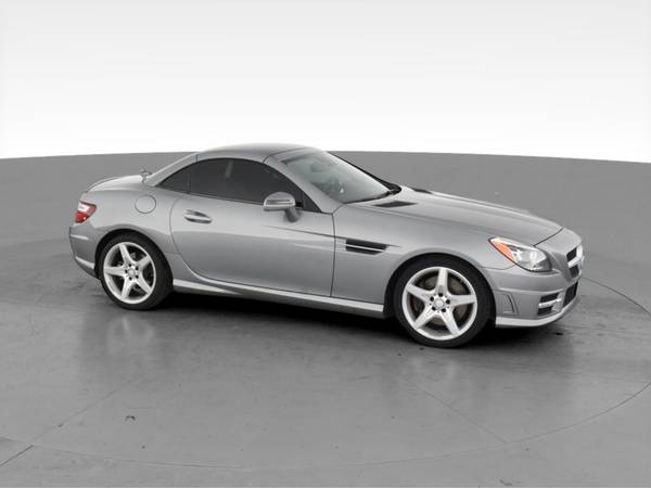2014 Mercedes-Benz SLK-Class SLK 250 Roadster 2D Convertible Gray -... for sale in Fort Worth, TX – photo 14