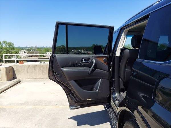 2014 INFINITI QX80 SUV (Black Obsidian) - - by dealer for sale in San Antonio, TX – photo 12