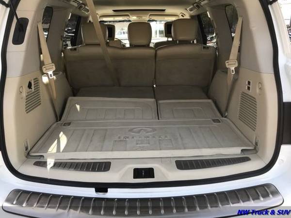 2012 Infiniti QX56 4X4 5 6L V8 400hp 3row seats Clean Car Fax Local for sale in Milwaukee, OR – photo 12