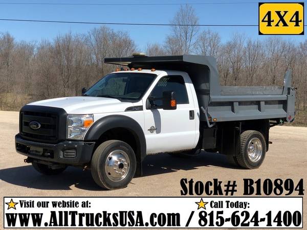FLATBED & STAKE SIDE TRUCKS CAB AND CHASSIS DUMP TRUCK 4X4 Gas for sale in Columbus, GA – photo 4