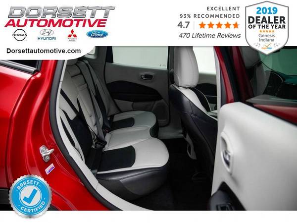 2019 Jeep Compass hatchback Redline Pearlcoat - cars & trucks - by... for sale in Terre Haute, IN – photo 18