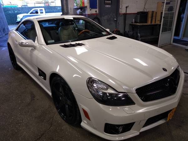 GORGEOUS 2007 MERCEDES BENZ SL550 SL63 AMG MODS CONVERTIBLE 77K MILES for sale in Melville, NY – photo 2