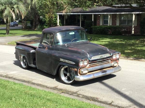 1959 Chevy Apache pickup truck - cars & trucks - by owner - vehicle... for sale in Jacksonville, FL – photo 2