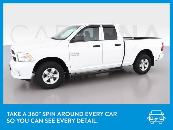 2018 Ram 1500 Quad Cab Tradesman Pickup 4D 6 1/3 ft pickup White for sale in Buffalo, NY – photo 3