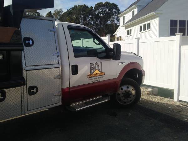 Ford F550 DIESEL 2002 4x4 dump truck for sale in Plymouth, MA – photo 7