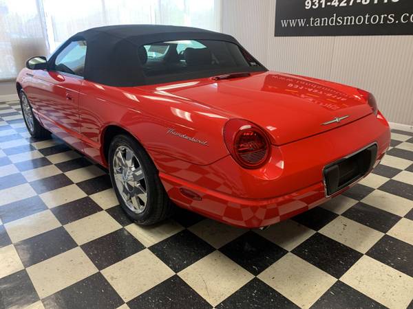 2002 FORD THUNDERBIRD W/ONLY 9, 300 MILES! - - by for sale in Ardmore, AL – photo 5