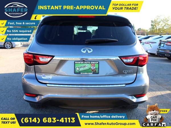 $341/mo - 2017 Infiniti QX60 - Easy Financing! - cars & trucks - by... for sale in Columbus, PA – photo 5