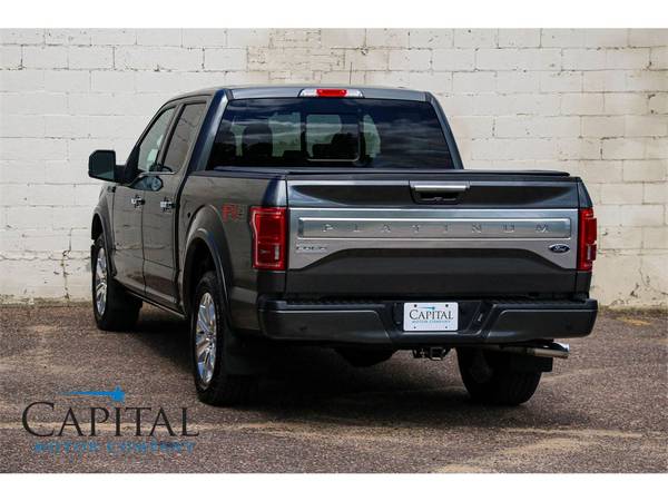 1 Owner '17 Ford F-150 Platinum FX4 4x4 Crew Cab for DIRT CHEAP! for sale in Eau Claire, MN – photo 17