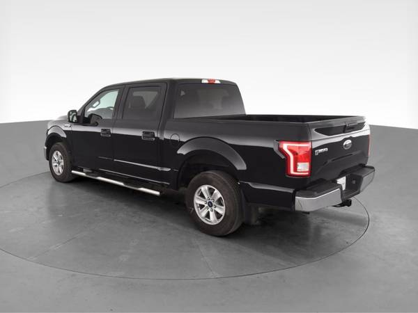 2017 Ford F150 SuperCrew Cab XLT Pickup 4D 5 1/2 ft pickup Black - -... for sale in Colorado Springs, CO – photo 7