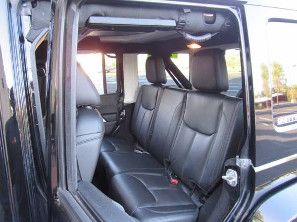 2015 Jeep Wrangler Unlimited Unlimited Sahara suv Black Clearcoat -... for sale in Tucson, AZ – photo 20