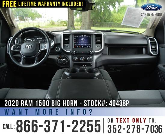 2020 Ram 1500 Big Horn 4WD Push to Start - Backup Camera for sale in Alachua, FL – photo 14