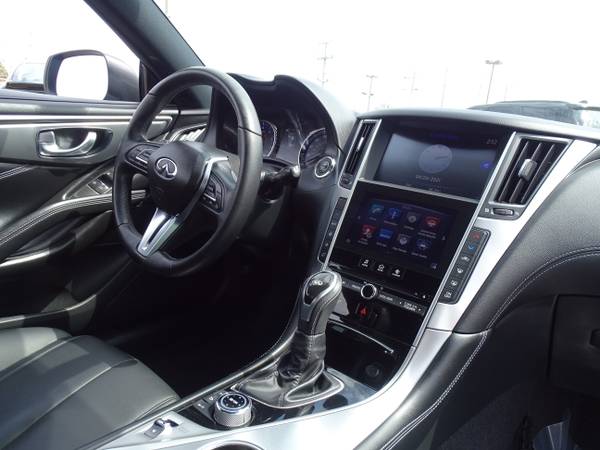 2017 INFINITI Q60 2 0t Base coupe Hagane Blue - - by for sale in Skokie, IL – photo 8
