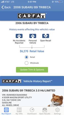 !! 2006 Subaru B9 Tribeca Limited, AWD, *Clean Carfax*, Fully... for sale in Clifton, NJ – photo 16