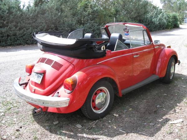 1976 VW Super Beetle Convertible for sale in MONTROSE, CO – photo 6