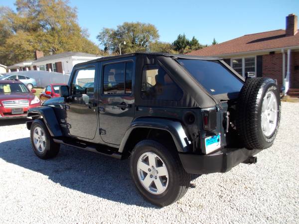 2007 JEEP UNLIMITED SAHARA 4X4, 1 owner, local, looks and runs... for sale in Spartanburg, SC – photo 2