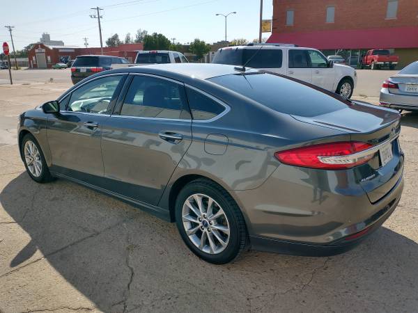 2017 Ford Fusion SE, leather, nav, 80K miles - cars & trucks - by... for sale in Coldwater, KS – photo 3