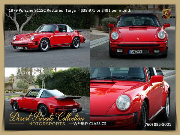 1976 Porsche 911S Fully Matching Numbers+COA Coupe Coupe at an... for sale in Palm Desert , CA – photo 14