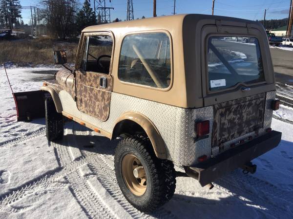 1983 Jeep CJ 7 - cars & trucks - by owner - vehicle automotive sale for sale in Oldtown, WA – photo 4