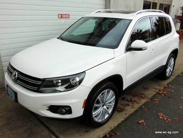 2012 Volkswagen Tiguan SE Clean CarFax, Navi, Heated Seats, Pano Roof for sale in Portland, OR – photo 4
