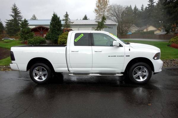 2011 RAM 1500 Sport Quad Cab 4WD ONLY 100K MILES!!! 5.7L HEMI!!!... for sale in PUYALLUP, WA – photo 4