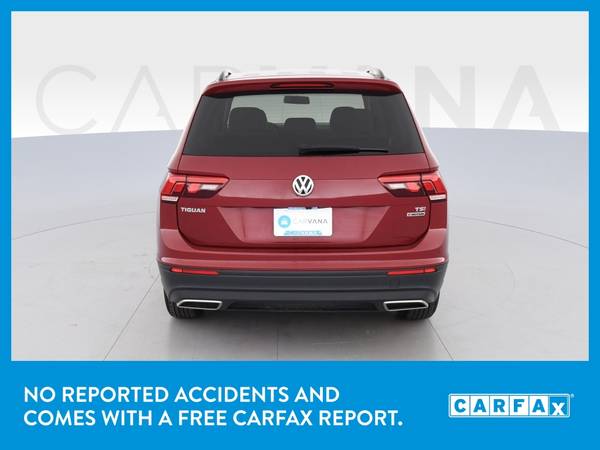 2018 VW Volkswagen Tiguan 2 0T S 4MOTION Sport Utility 4D suv Red for sale in Hobart, IL – photo 7