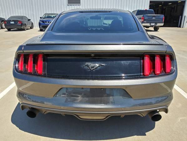 2015 FORD MUSTANG 2 3T MATTE GRAY DUAL EXHAUST ! LIKE NEW - cars & for sale in Ardmore, OK – photo 5