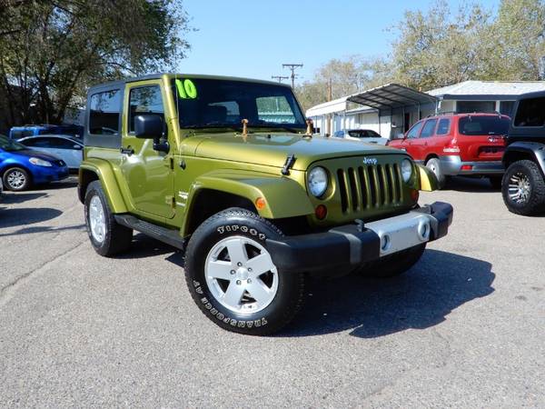 2010 Jeep Wrangler Sahara 4WD - cars & trucks - by dealer - vehicle... for sale in Albuquerque, NM – photo 2
