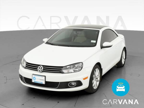 2015 VW Volkswagen Eos Komfort Convertible 2D Convertible White - -... for sale in Springfield, MA