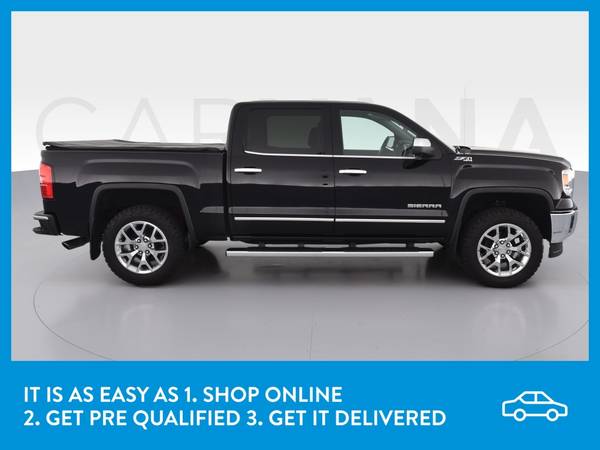 2014 GMC Sierra 1500 Crew Cab SLT Pickup 4D 5 3/4 ft pickup Black for sale in Washington, District Of Columbia – photo 10
