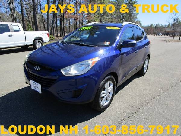 2012 HYUNDAI TUCSON SUV ONLY 110K WITH CERTIFIED WARRANTY - cars & for sale in Loudon, NH