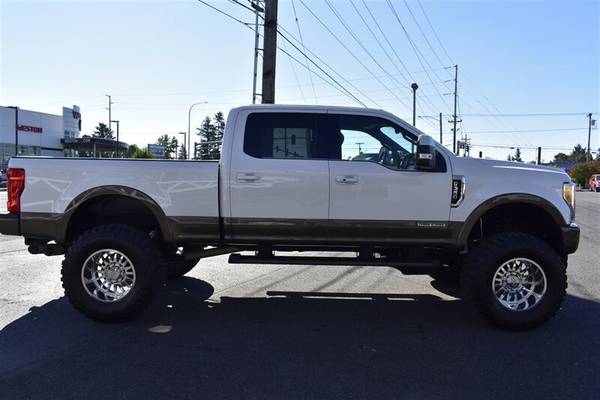 2017 FORD F350 SUPER DUTY KING RANCH LIFTED DIESEL 4X4 LIFTED ON 40... for sale in Gresham, OR – photo 6