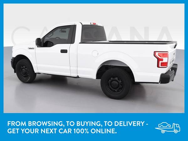 2019 Ford F150 Regular Cab XL Pickup 2D 6 1/2 ft pickup White for sale in Champaign, IL – photo 5