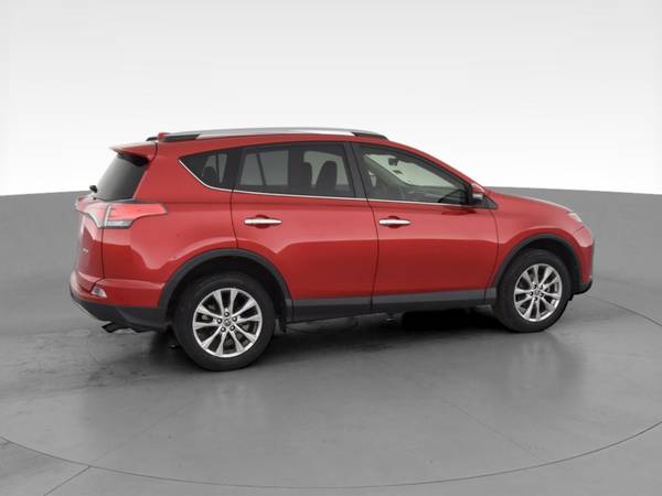 2017 Toyota RAV4 Limited Sport Utility 4D suv Red - FINANCE ONLINE -... for sale in Park Ridge, IL – photo 12
