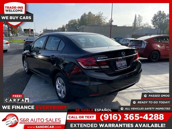 2013 Honda Civic LX Sedan 4D 4 D 4-D PRICED TO SELL! for sale in Sacramento , CA – photo 5
