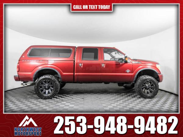 Lifted 2016 Ford F-350 Lariat Platinum 4x4 - - by for sale in PUYALLUP, WA – photo 4