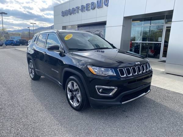 2020 Jeep Compass Limited suv Diamond Black Crystal Pearlcoat - cars for sale in LaFollette, TN – photo 3