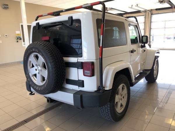 2012 Jeep Wrangler Sahara Bright White Clearcoat for sale in Morris, MN – photo 4