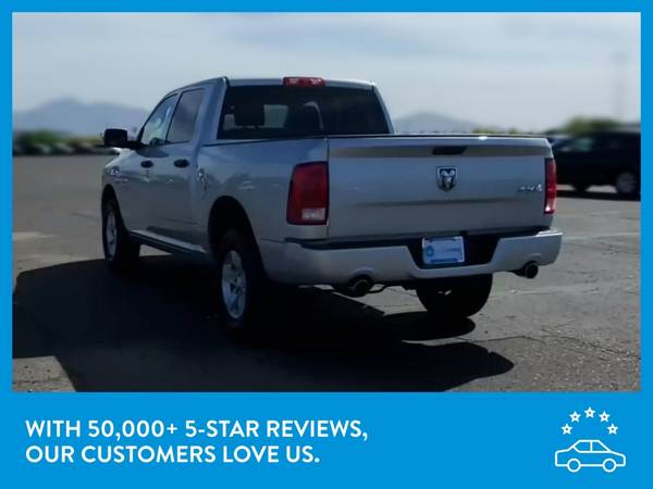 2017 Ram 1500 Crew Cab Express Pickup 4D 5 1/2 ft pickup Silver for sale in Placerville, CA – photo 6