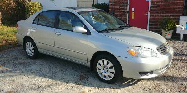 2003 Toyota Corolla LE - cars & trucks - by dealer - vehicle... for sale in Lexington, NC – photo 3