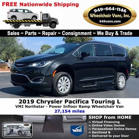 2019 Chrysler Pacifica Touring L Wheelchair Van VMI Northstar - Pow... for sale in LAGUNA HILLS, OR – photo 7