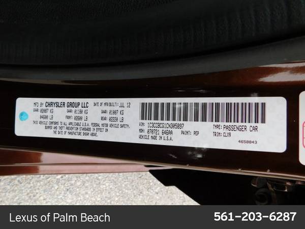 2012 Chrysler 200 Limited SKU:CN305897 Sedan for sale in West Palm Beach, FL – photo 24