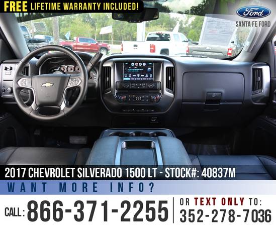 ‘17 Chevrolet Silverado 1500 LT *** Camera, SIRIUS, Touchscreen ***... for sale in Alachua, FL – photo 14