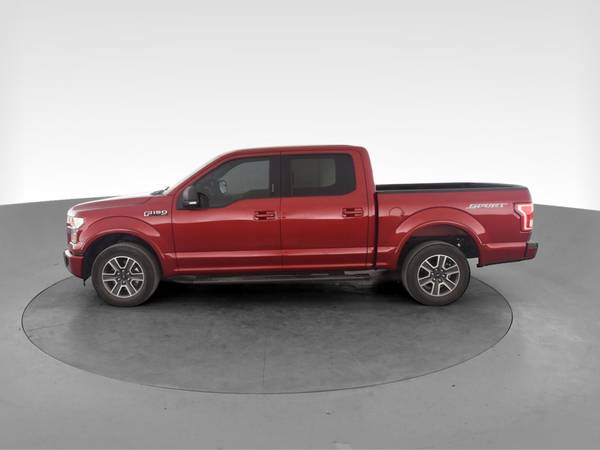 2016 Ford F150 SuperCrew Cab XLT Pickup 4D 5 1/2 ft pickup Red - -... for sale in Richmond, IN – photo 5