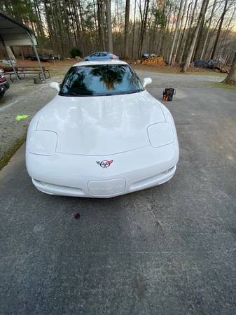 2002 Corvette Coupe Hardtop Speedway White/ Like New/20K Miles -... for sale in Rock Hill, NC – photo 3