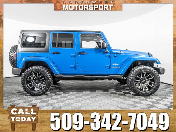Lifted 2011 *Jeep Wrangler* Unlimited Sahara 4x4 for sale in Spokane Valley, WA – photo 4