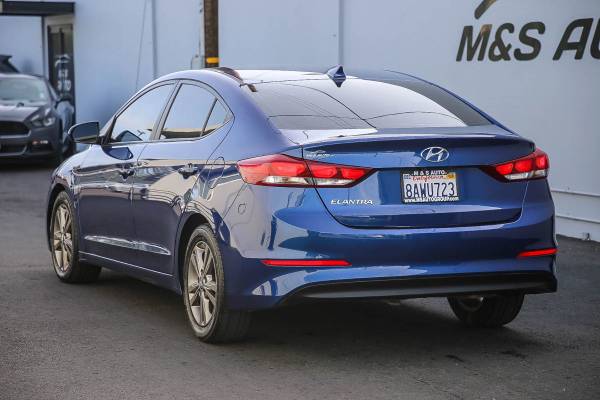 2018 Hyundai Elantra SEL sedan Lakeside Blue - - by for sale in Sacramento , CA – photo 4