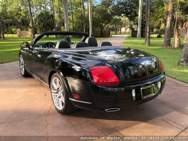 2011 Bentley Continental GTC 80-11 Convertible 7,084 MILES! 1 out of 8 for sale in Naples, FL – photo 5