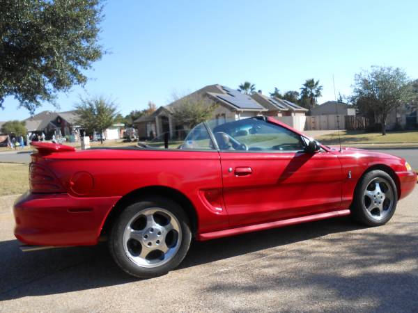 1994 Cobra Mustang Pace Car - cars & trucks - by owner - vehicle... for sale in Robinson, TX – photo 19